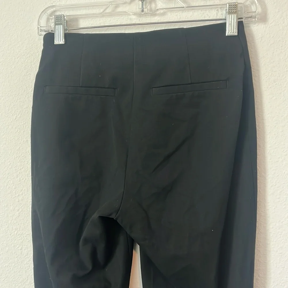 H&M Black High Waist Ankle Pants